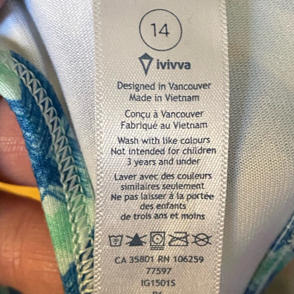 Ivivva multicolour Racerback Tank - Picture 3 of 3